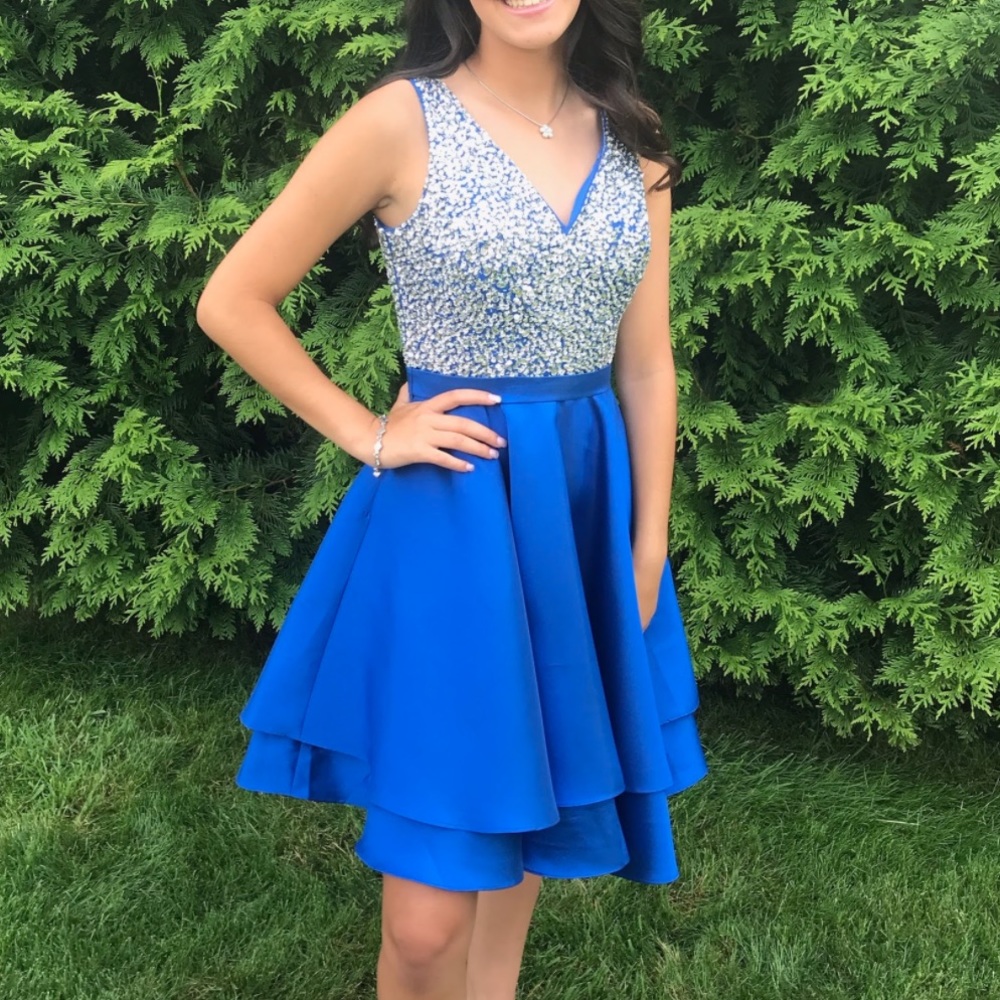 Blue Prom Dress